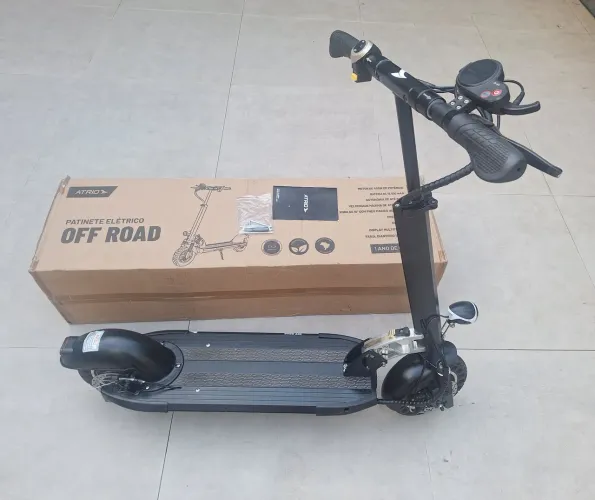 Patinete Eletrico Atrio Off Road 10 Pol 450W Velocidade 32 Km/h Autonomia 32km