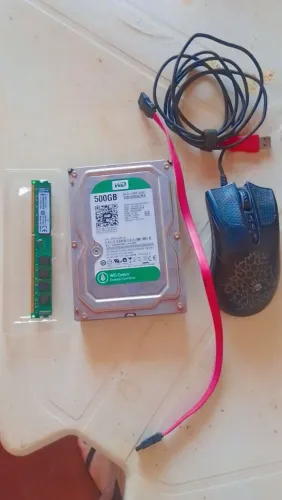HD 500 GB MEMÓRIA 4 GB MOUSE GAMER
