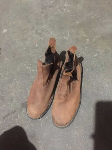 Bota de couro