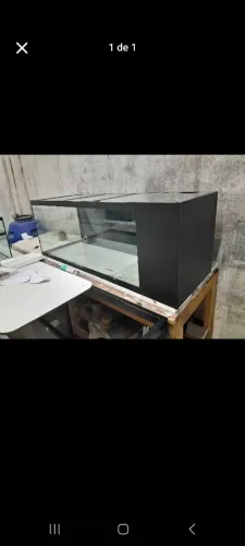 Aquário com sump lateral 