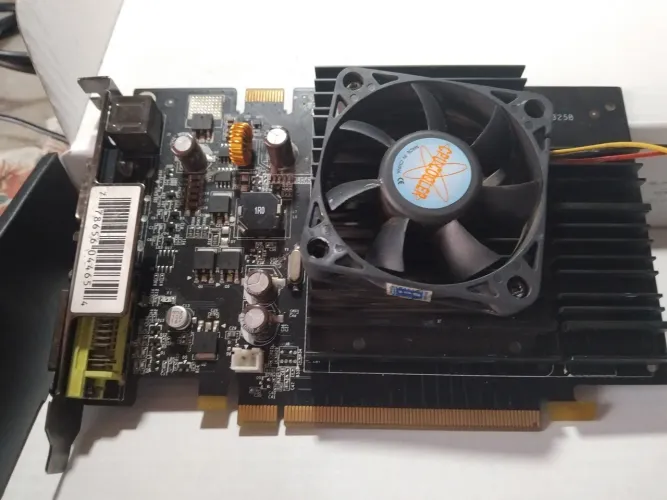 Placa de vídeo Nvidea Geforce 7300gs com entrada dvi e vga com 256mb testada. 