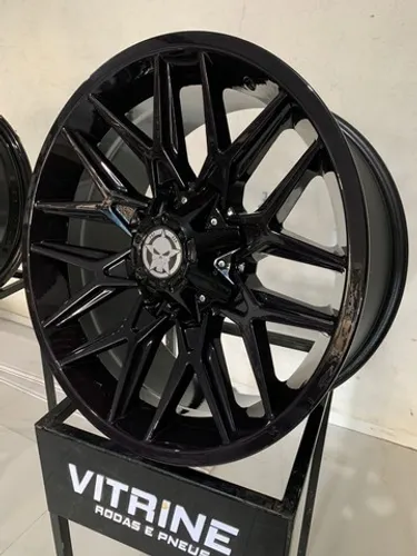 Rodas PRZ 4x4 Aro 20" 20x9 6x139 Toyota Hilux Ranger S10 Troller Triton 