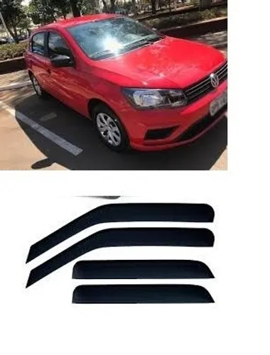 Calha De Chuva Defletor Vw gol G5 G6 G7 4 portas todos