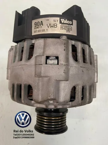 ALTERNADOR 90A GOL/VOYAGE/SAVEIRO/POLO/GOLF/FOX
