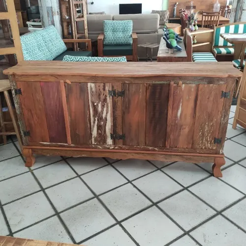 Buffet De Peroba Rosa Rústico