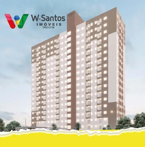 Apto novo 2 dormit ao lado Santa Rita novo edif Sunchine
