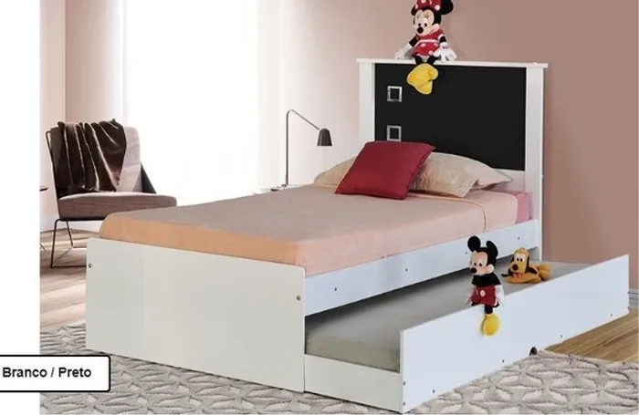 Quarto bicama solteiro