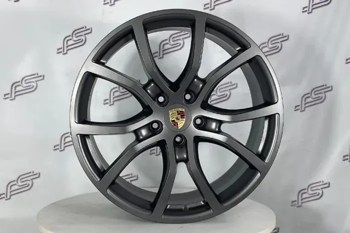 Rodas Porsche Cayenne GTS Grafite Semi-Brilho 5x130 - 21x9,5 e 21x11