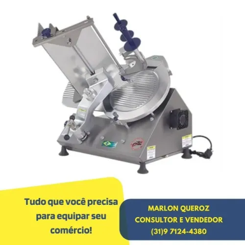 Cortador de Frios Gural Lamina 30 Inox