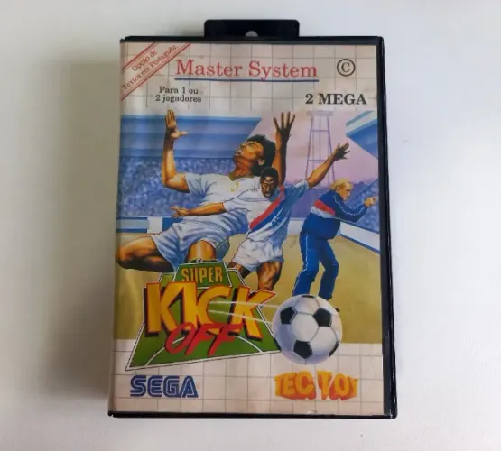 Super Kick Off Original CIB Completo Master System Tec Toy