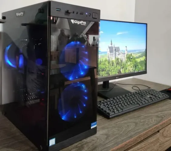 PC Gamer Novo + Monitor teclado e mouse i5 + Placa de vídeo Garantia de ano