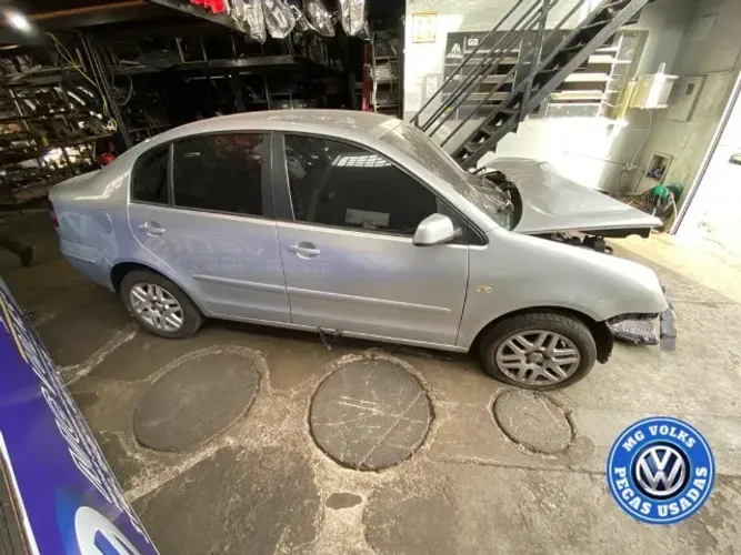 Sucata Polo Sedam 2006 1.6 8V para retirada de peças