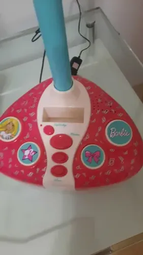 Microfone da Barbie 