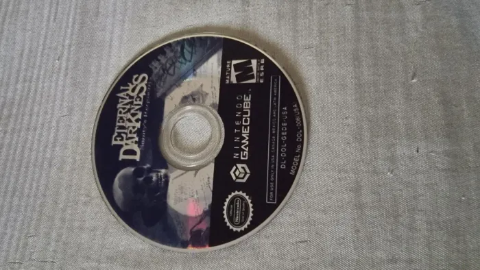 Eternal Darkness Game Cube Original 