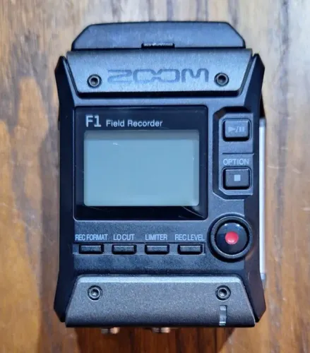 Gravador Zoom F1 (sem microfone)