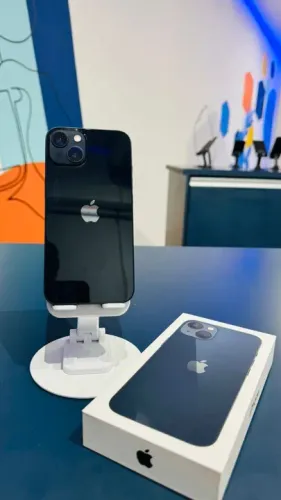 iPhone 13 Semi-Novo 128 Gigas Preto Impecável Saúde de Bateria 90%