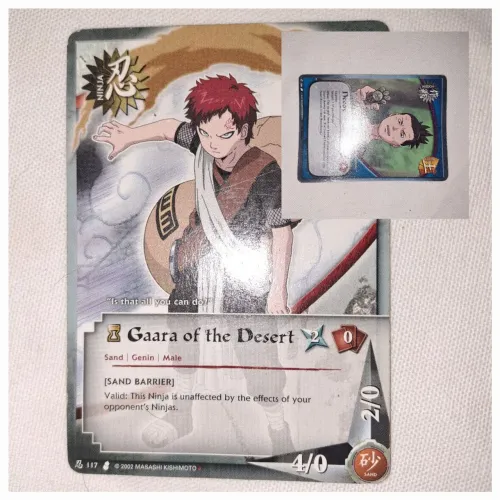 Cartas Naruto cartas colecionáveis