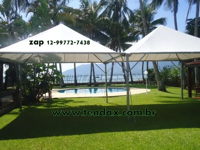 Aluguel de tendas ,3x3 , 5x5, 7x10, 8x5 .......