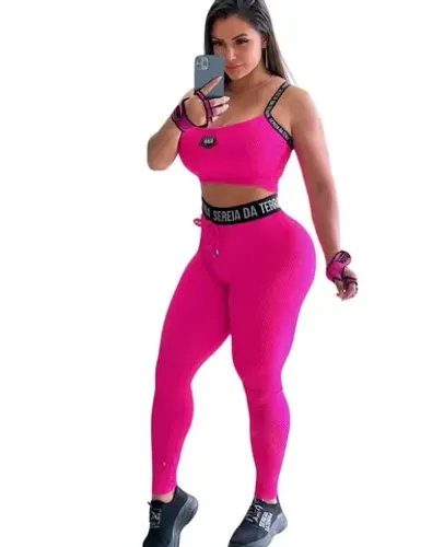 Calça Legging Levanta Bumbum Academia Fitnees Sereia da Terra