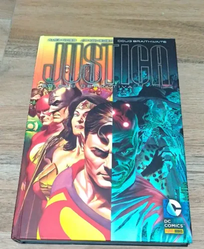 Justiça Edição Definitiva - Dc Comics - Editora Panini - Alex Ross - Dc Comics
