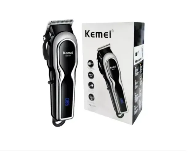 Máquina De Corte Cabeleireiro Kemei 119 S/fio