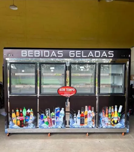 Mini câmara fria / expositora / direto da fábrica 