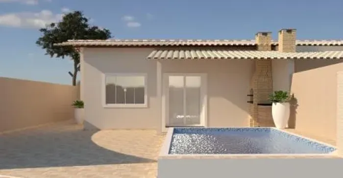 CASA A VENDA NA PRAIA EM ITANHAÉM COM 2 QUARTOS