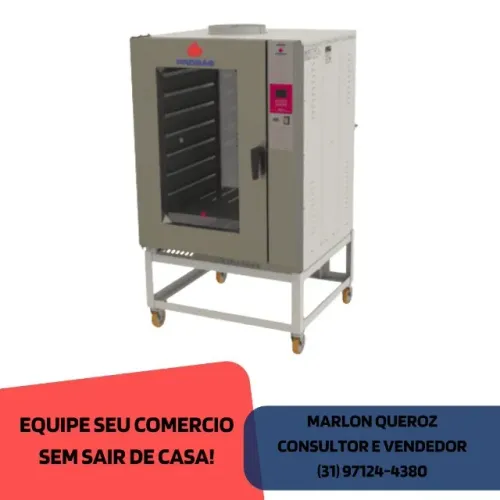 Forno Progas 8 Esteiras a Gás Novo