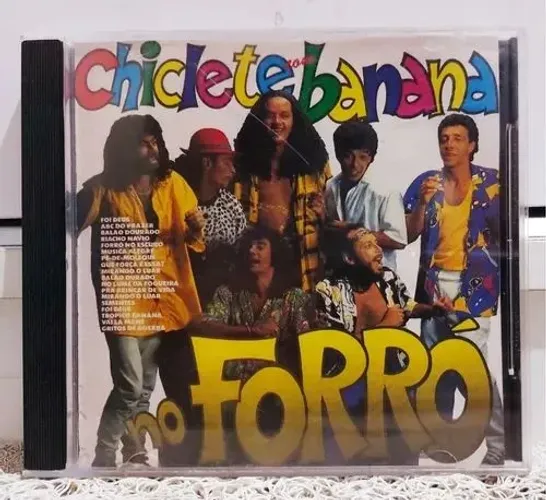 CD CHICLETE COM BANANA NO FORRÓ 1992 RARIDADE :)