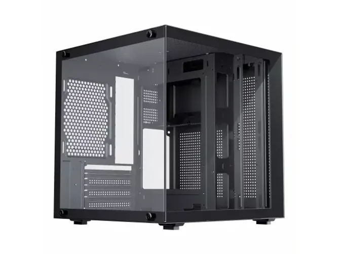 (Renz) Gabinete Gamer Aquario preto BG-066 life vidro temperado NOVO na caixa(lacrado)