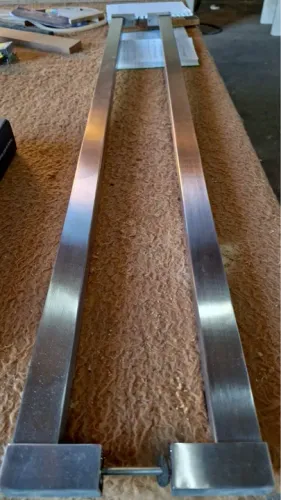 Puxadores para portas aço inox