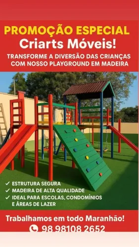 Fabricamos playglouds, deck e pergolado e moveis em madeira
