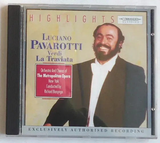 CD Luciano Pavarotti - La Traviatta (Verdi)