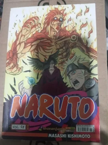 Mangá Naruto Vol. 58 Panini comics