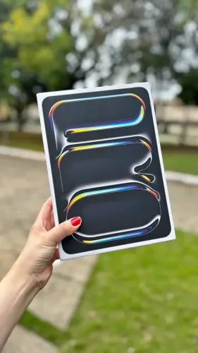 iPad Pro M5 256GB 13" - Novo - 1 Ano de Garantia - Loja Física - Até 18X