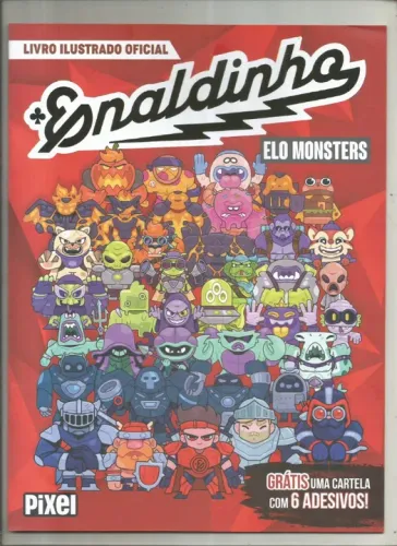 album elo monster completo - figurinhas ( adesivas) para v. colar - 68.00