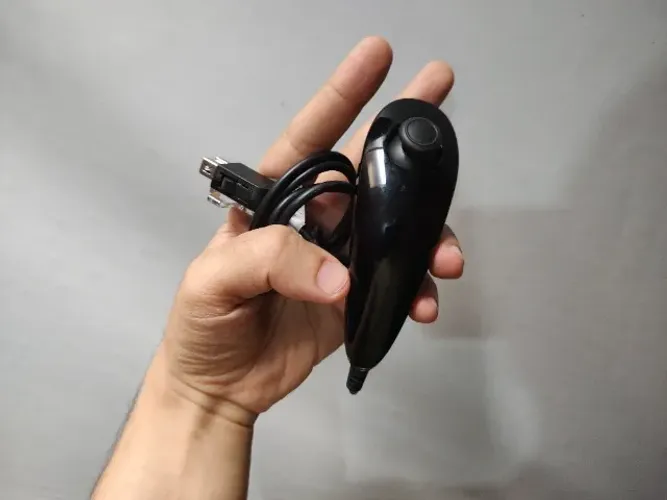 nunchuck wii original preto