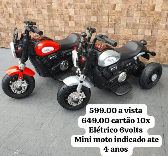 MOTO ELÉTRICA INFANTIL 6VOLTS