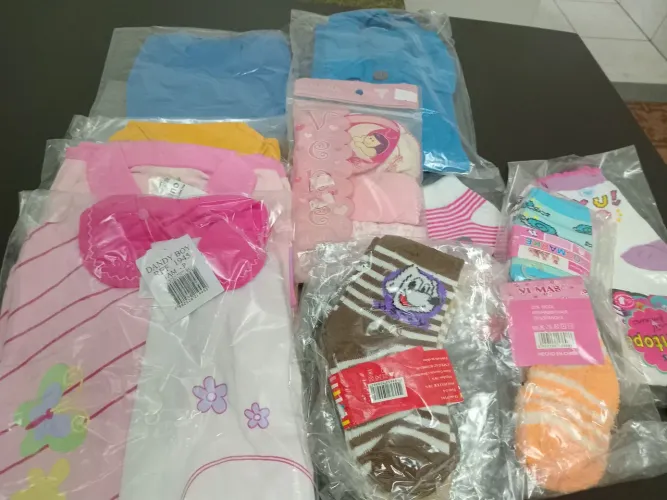 Lote de roupas infantis diversas