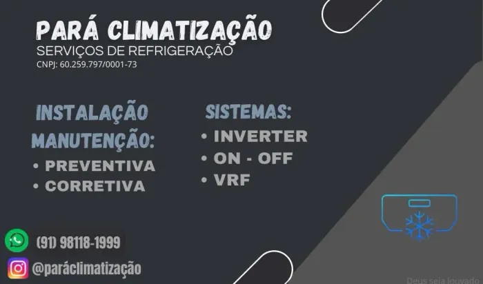 Instalação d manutenção de ar condicionado