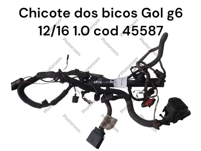 Chicote dos bicos Gol g6 1.0 12/16 cod 45587