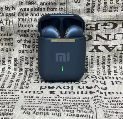 Fone de Ouvido Estéreo Sem Fio Bluetooth 5.0 Cor Azul J18 - Excelente Qualidade - Promocao