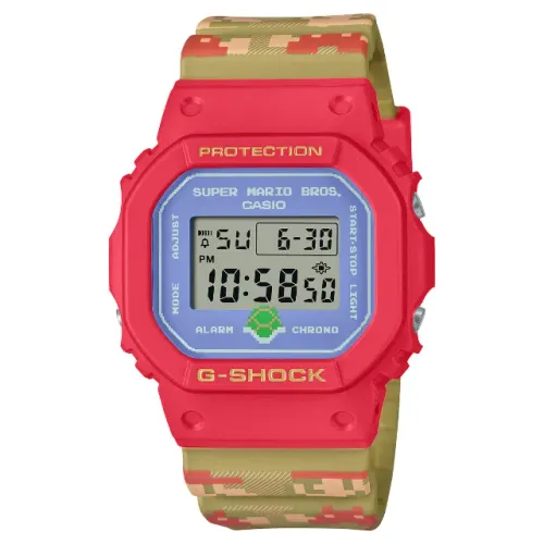 G-Shock x Super Mario Bros - Relógio Novo e Original