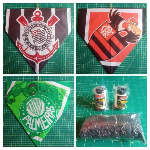 10 Pipas+Rabiolas+Linha+Brinde Veja Descrição