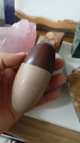 Pedra decorativa Lingham de Shiva India coleção