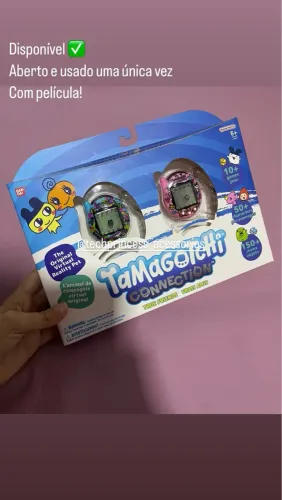 Tamagotchi Connection - como novo aberto e usado uma única vez com película!