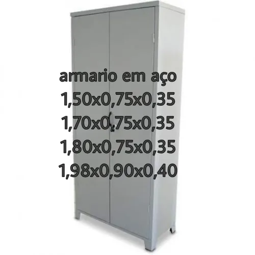 Armario de aço com chaves varios tamanhos pronta entrega 