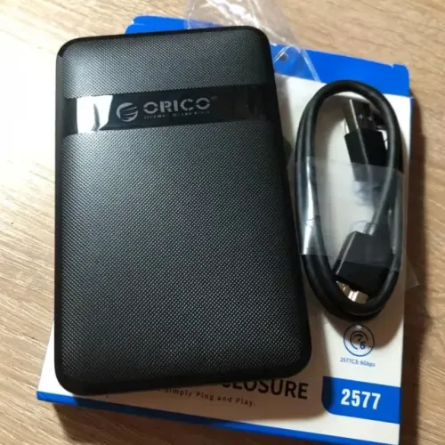 Case HD/SSD 2.5? Orico USB-C - Novo