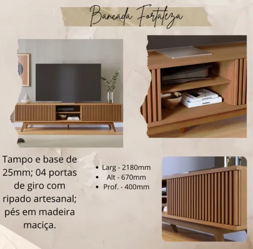 Bancada / Design e Sofisticação para sua Sala!