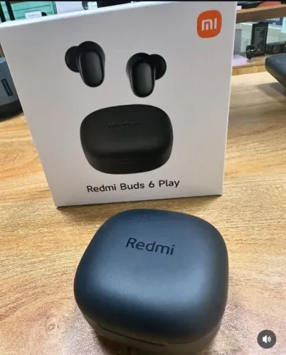 Fone de Ouvido Xiaomi Redmi Buds 6 Play - Novo